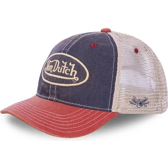 Cap zaobljena navy blue snapback Von Dutch