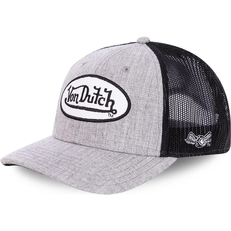 cap-zaobljena-gray-snapback-von-dutch