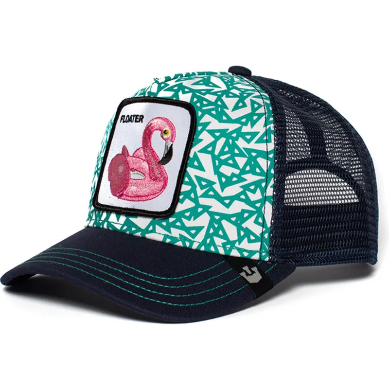 kapa-zaobljena-plava-snapback-flotador-clothing-optional-the-farm-goorin-bros