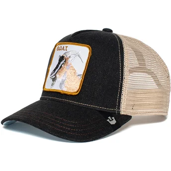 Cap zaobljena black snapback The Farm de Goorin Bros.