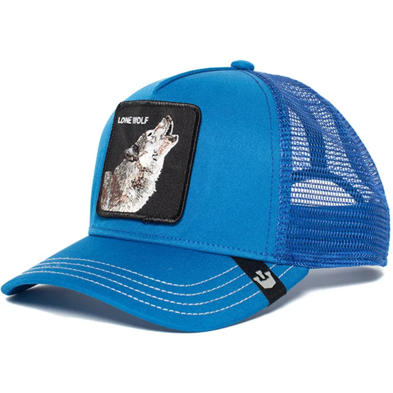 kapa-zaobljena-plava-snapback-wolf-the-farm-goorin-bros