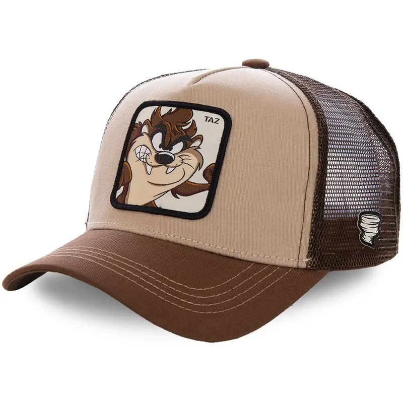 kapa-zaobljena-smeda-snapback-za-djecu-tasmanski-vrag-looney-tunes-capslab kapa-zaobljena-smeda-snapback-za-djecu-tasmanski-vrag-looney-tunes-capslab