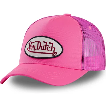 kapa-zaobljena-ruzicasta-snapback-fresh04-von-dutch