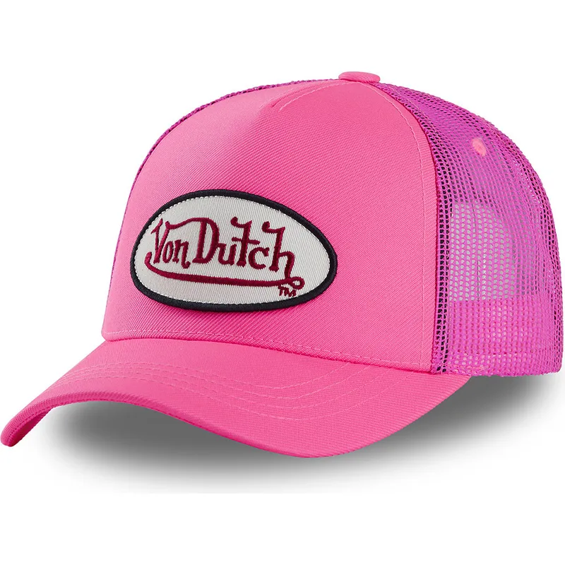 kapa-zaobljena-ruzicasta-snapback-fresh04-von-dutch