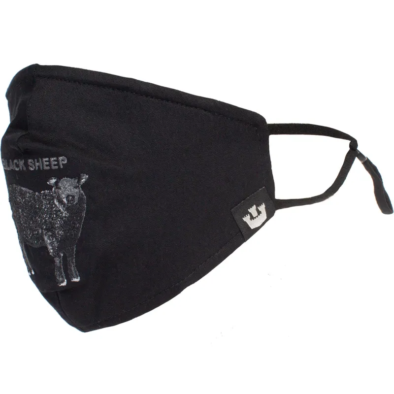 maske-i-zastita-crna-mascarilla-reutilizable-sheep-rock-the-farm-goorin-bros