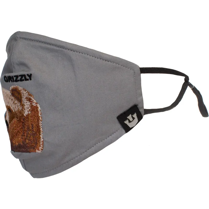 maske-i-zastita-siva-mascarilla-reutilizable-oso-bear-mountain-the-farm-de-goorin-bros