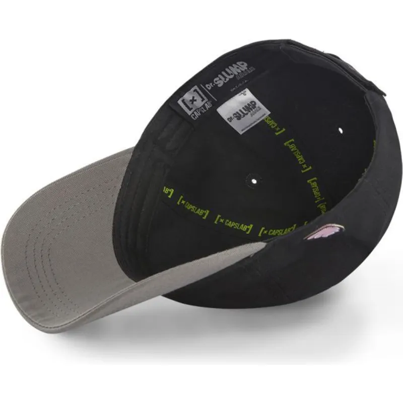 cap-zaobljena-black-snapback-rey-nikochan-dr-slump-capslab