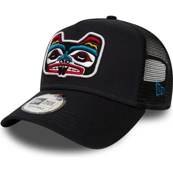 kapa-zaobljena-mornarsko-plava-snapback-bear-tattoo-pack-a-frame-new-era