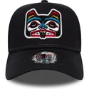 kapa-zaobljena-mornarsko-plava-snapback-bear-tattoo-pack-a-frame-new-era