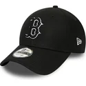 kapa-zaobljena-crna-podesiv-9forty-diamond-era-essential-boston-red-sox-mlb-new-era