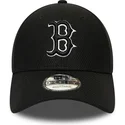 kapa-zaobljena-crna-podesiv-9forty-diamond-era-essential-boston-red-sox-mlb-new-era