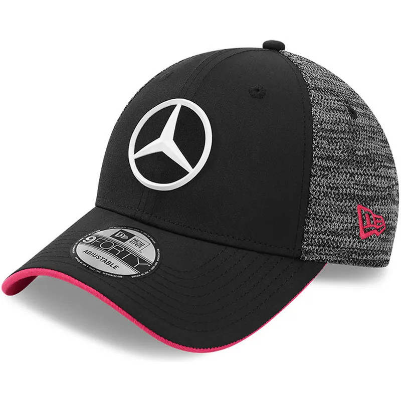 kapa-zaobljena-crna-podesiv-9forty-tonal-esports-mercedes-formula-1-new-era
