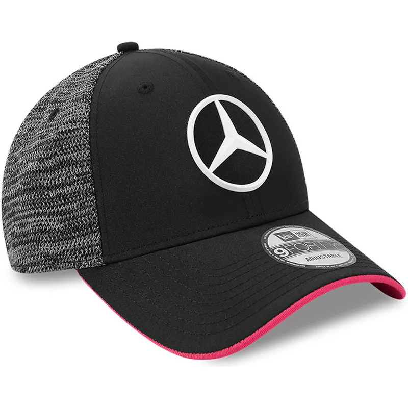 kapa-zaobljena-crna-podesiv-9forty-tonal-esports-mercedes-formula-1-new-era