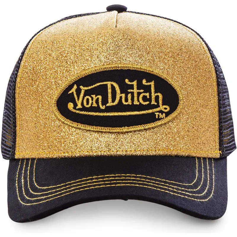 kapa-zaobljena-zuta-snapback-dorada-gol-von-dutch