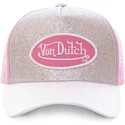 kapa-zaobljena-siva-snapback-plateada-sil-von-dutch