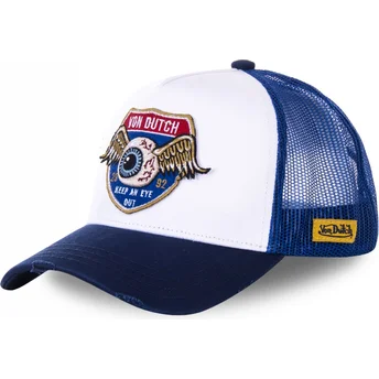 von-dutch-hig1-white-and-blue-trucker-hat