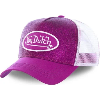 kapa-zaobljena-ruzicasta-snapback-pur-von-dutch