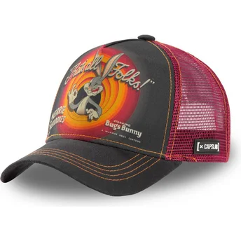 Cap zaobljena gray snapback Bugs Bunny Looney Tunes Capslab