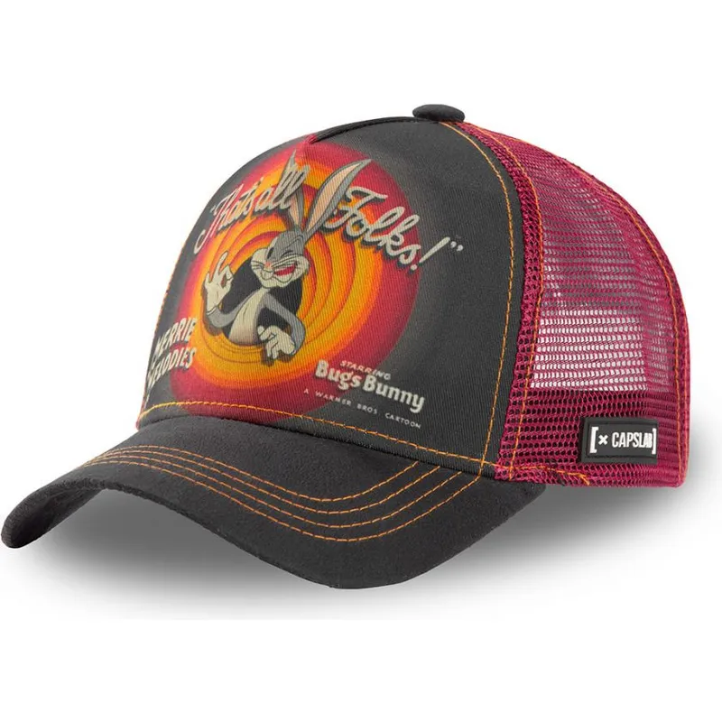 cap-zaobljena-gray-snapback-bugs-bunny-looney-tunes-capslab cap-zaobljena-gray-snapback-bugs-bunny-looney-tunes-capslab