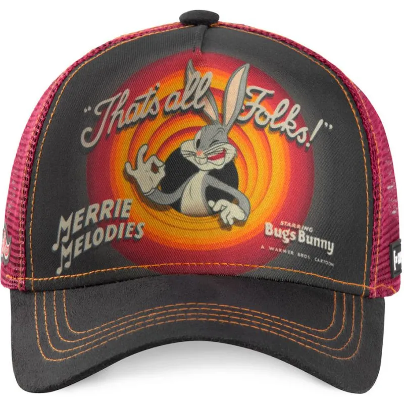 cap-zaobljena-gray-snapback-bugs-bunny-looney-tunes-capslab cap-zaobljena-gray-snapback-bugs-bunny-looney-tunes-capslab