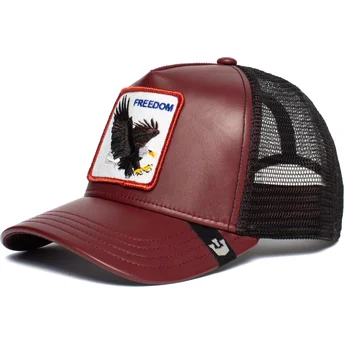 kapa-zaobljena-crvena-snapback-big-bird-the-farm-goorin-bros