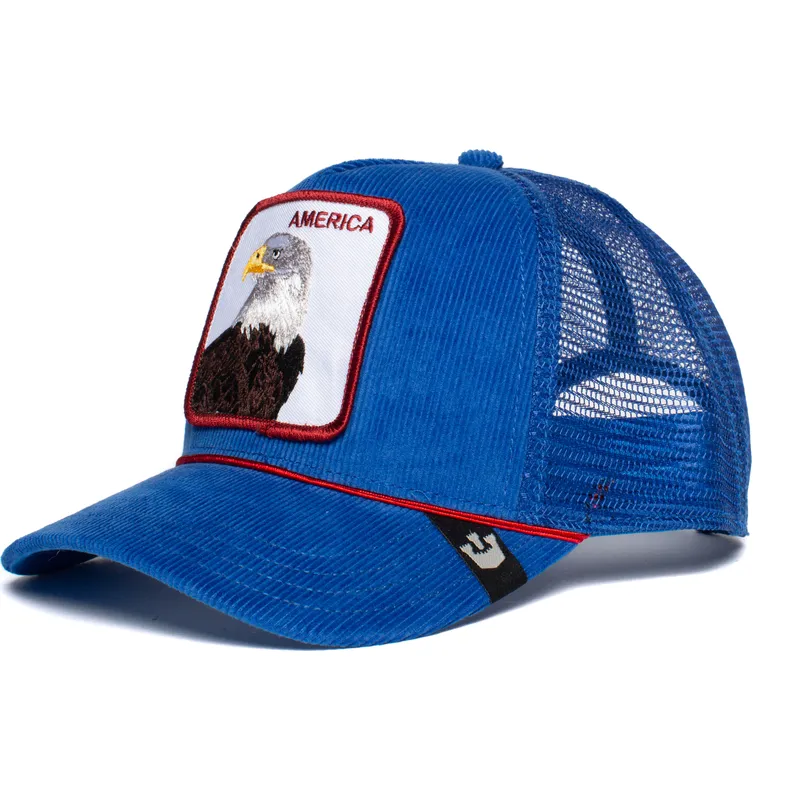 kapa-zaobljena-plava-snapback-america-for-real-the-farm-goorin-bros