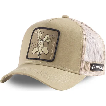 Kape zaobljena smeđa snapback Coyote LOO COY1 Looney Tunes Kojot Looney Tunes Capslab