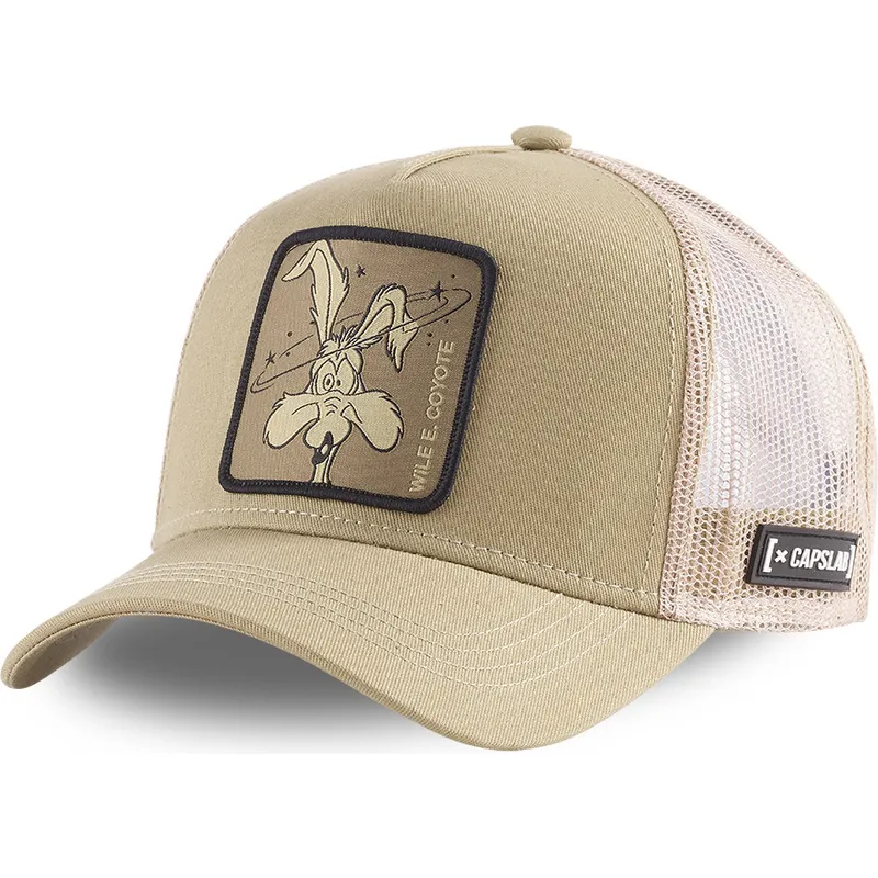 kape-zaobljena-smeda-snapback-coyote-loo-coy1-looney-tunes-kojot-looney-tunes-capslab