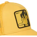 kapa-zaobljena-zuta-snapback-loo-duf1-patak-daca-looney-tunes-capslab