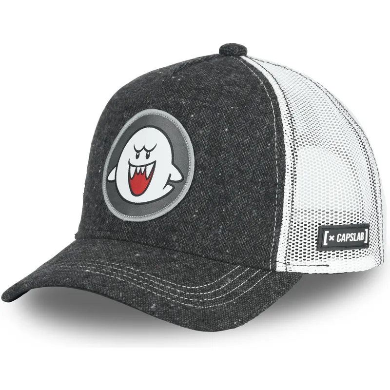 kapa-zaobljena-crna-snapback-pow2-bros-boo-super-mario-bros-capslab