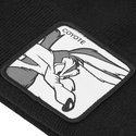 capslab-wile-e-coyote-bon-coy2-looney-tunes-black-beanie