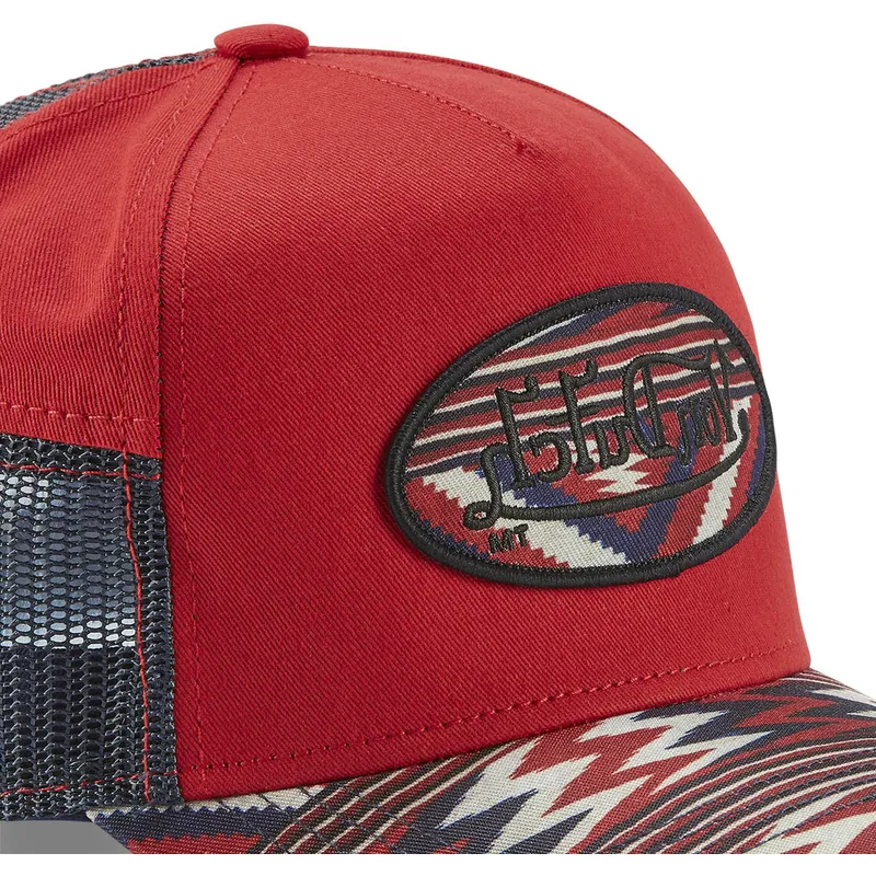 kapa-zaobljena-crvena-snapback-atru-inc-von-dutch