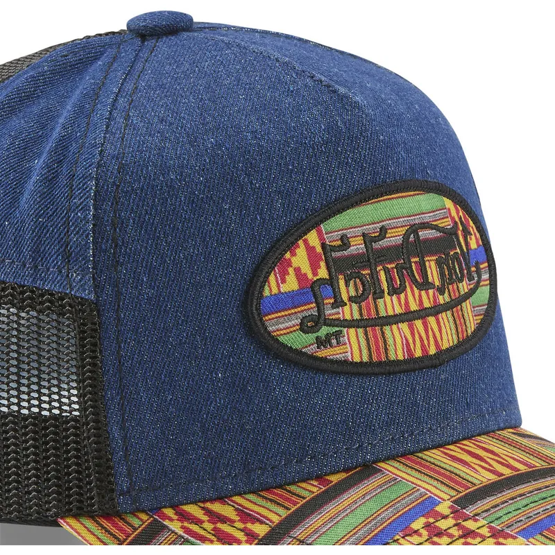 kapa-zaobljena-plava-snapback-atru-wax-von-dutch