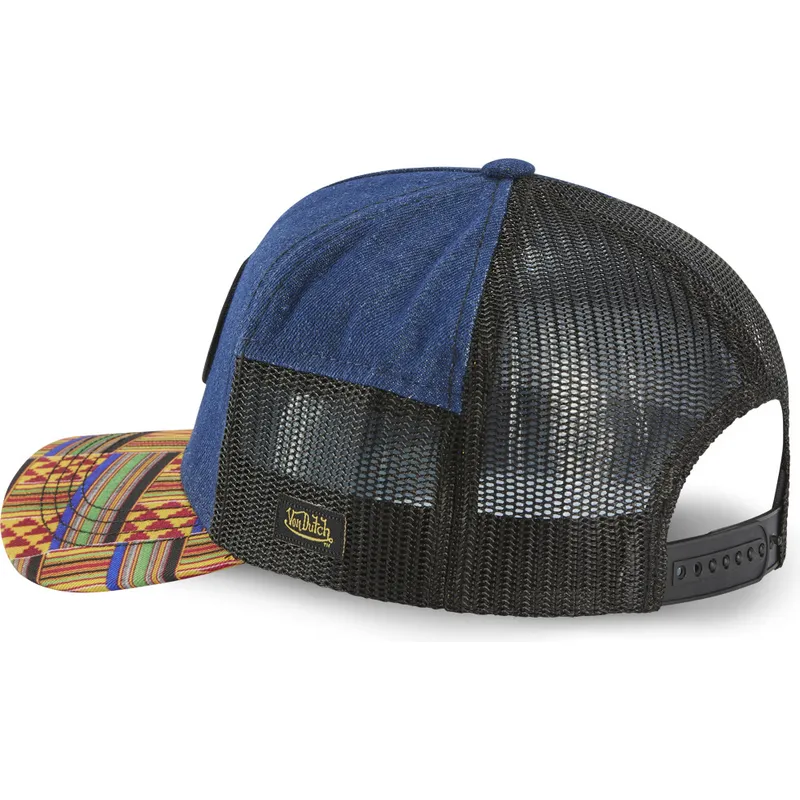 kapa-zaobljena-plava-snapback-atru-wax-von-dutch