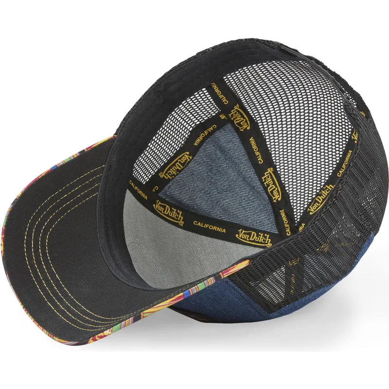 kapa-zaobljena-plava-snapback-atru-wax-von-dutch