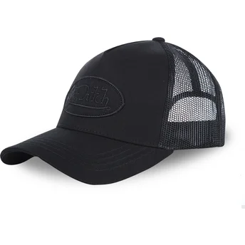 Cap zaobljena black snapback Von Dutch
