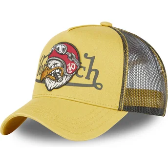 kapa-zaobljena-zuta-snapback-bird-m-von-dutch
