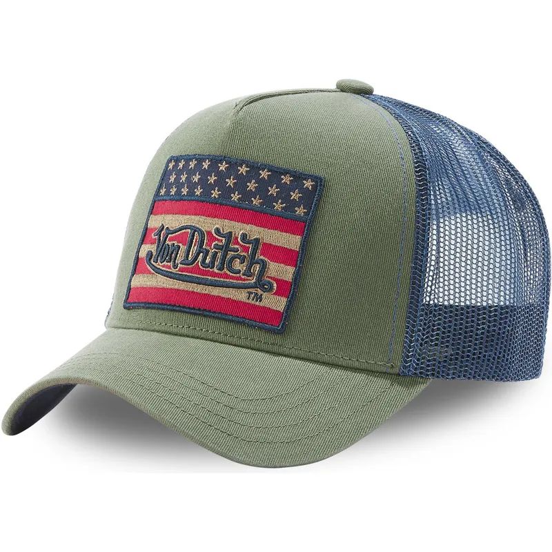 kapa-zaobljena-zelena-snapback-flag-k-von-dutch