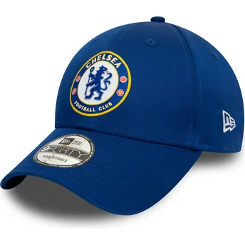 Kapa zaobljena plava snapback 9FORTY Chelsea Football Club Chelsea Football Club Premier League New Era