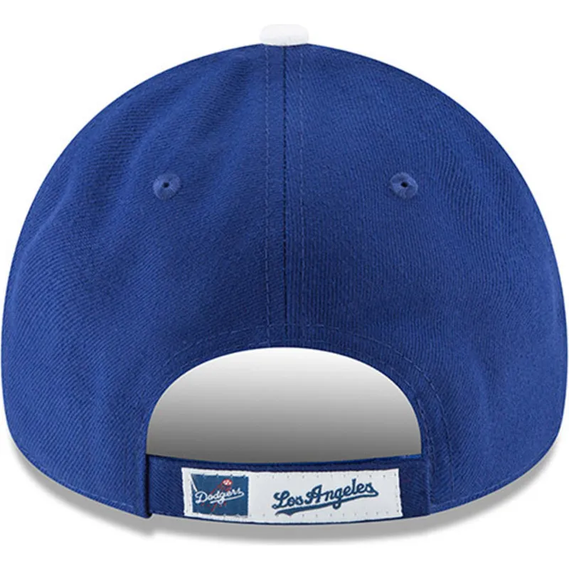 cap-zaobljena-blue-adjustable-strap-9forty-the-league-los-angeles-dodgers-mlb-new-era