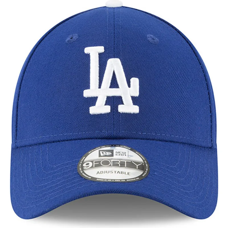 cap-zaobljena-blue-adjustable-strap-9forty-the-league-los-angeles-dodgers-mlb-new-era