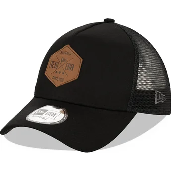 Cap zaobljena black snapback 9FORTY New Era