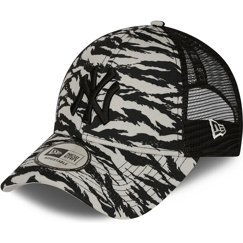 kapa-zaobljena-siva-snapback-9forty-tiger-print-new-york-yankees-mlb-new-era