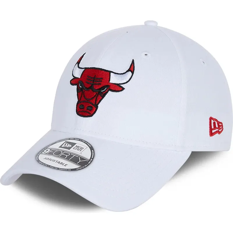 kapa-zaobljena-bijela-podesiv-9forty-side-mark-chicago-bulls-nba-new-era