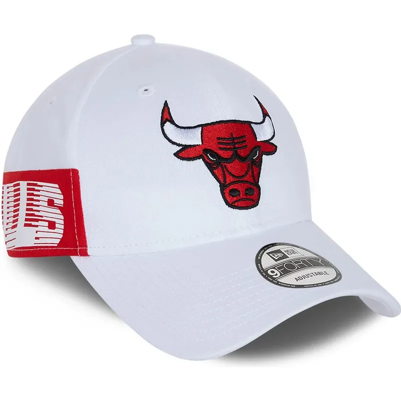 kapa-zaobljena-bijela-podesiv-9forty-side-mark-chicago-bulls-nba-new-era