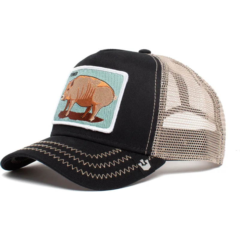 kapa-zaobljena-crna-snapback-porker-bacon-bacon-the-farm-goorin-bros