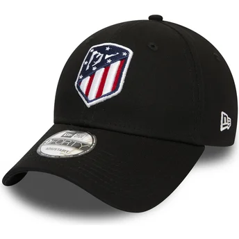 kapa-zaobljena-crna-podesiv-9forty-essential-atletico-atletico-de-madrid-lfp-new-era