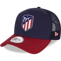 kapa-zaobljena-plava-snapback-rubber-a-frame-atletico-atletico-de-madrid-lfp-new-era