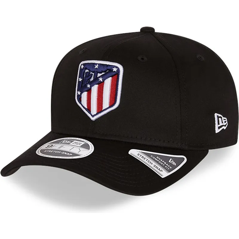 kapa-zaobljena-crna-snapback-9fifty-essential-stretch-fit-atletico-atletico-de-madrid-lfp-new-era