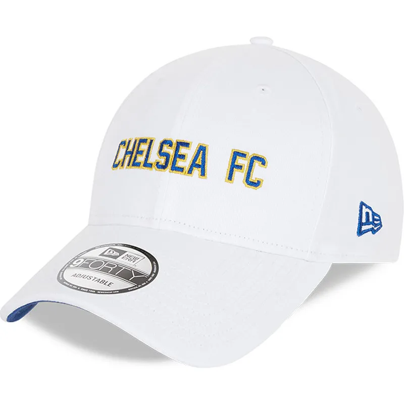 kapa-zaobljena-bijela-podesiv-9forty-cotton-wordmark-chelsea-football-club-premier-league-new-era kapa-zaobljena-bijela-podesiv-9forty-cotton-wordmark-chelsea-football-club-premier-league-new-era